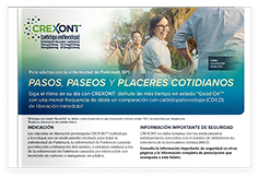 ¿Quiere obtener más información sobre CREXONT?